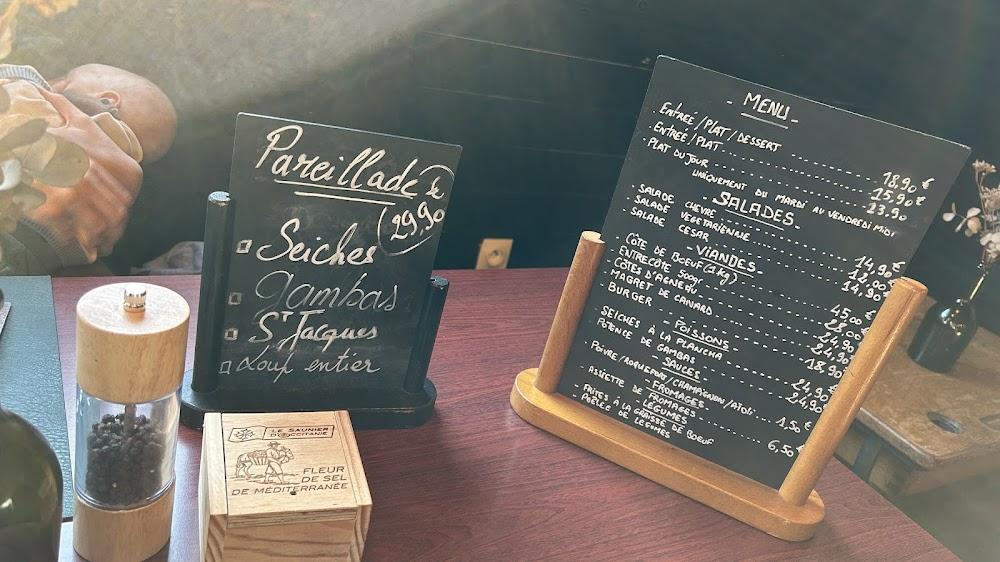 Le resto de la p'tite cave - Menu Image 1